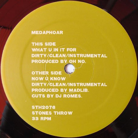 Medaphoar - What U In It For?