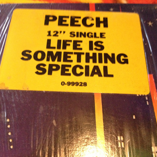 Peech Boys - Life Is Something Special