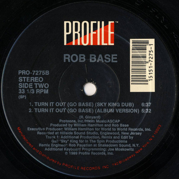 Rob Base - Turn It Out (Go Base)