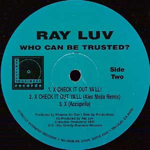 Ray Luv - Who Can Be Trusted?