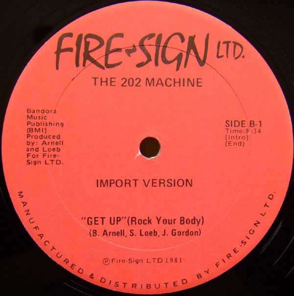 202 Machine, The - Get Up (Rock Your Body)