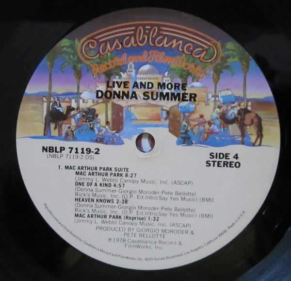 Donna Summer - Live And More