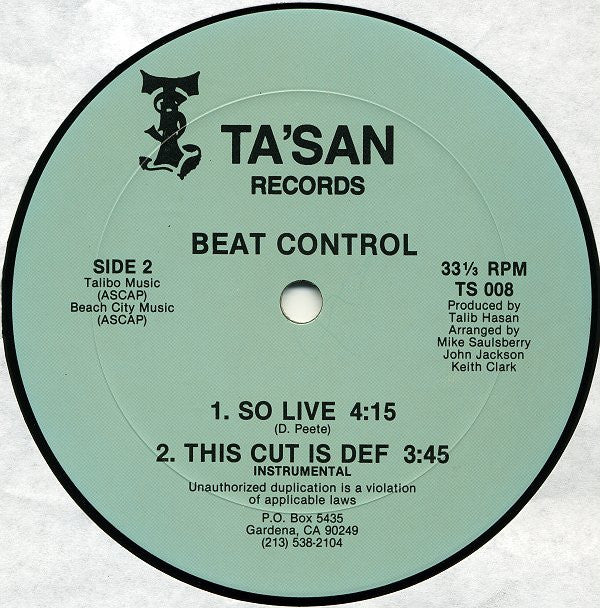 Skeezer / So Live / This Cut Is Def