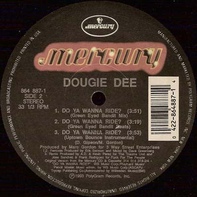 Dougie Dee - Do Ya Wanna Ride