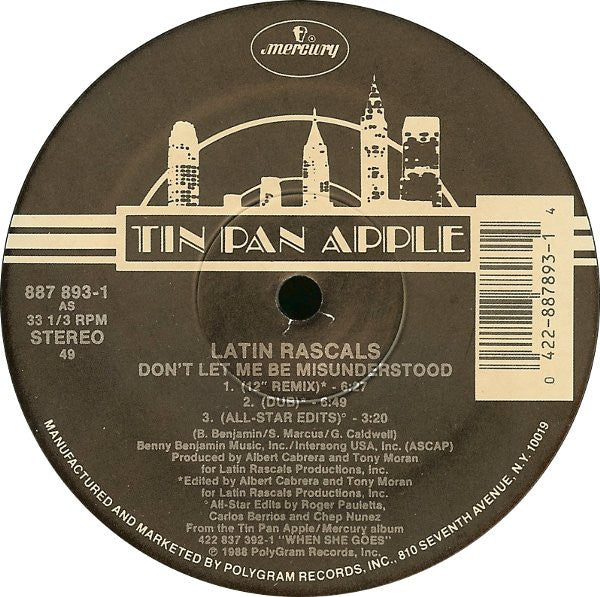 Latin Rascals, The - Don't Let Me Be Misunderstood