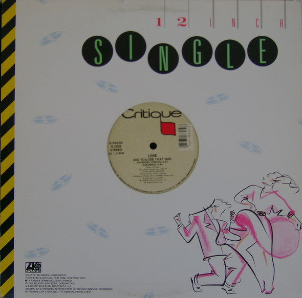 Lime - Cutie Pie / Did You See That Girl
