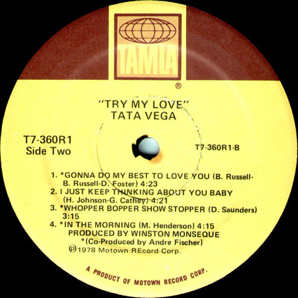 Tata Vega - Try My Love