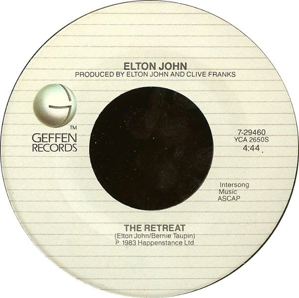 Elton John - I Guess That's Why They Call It The Blues