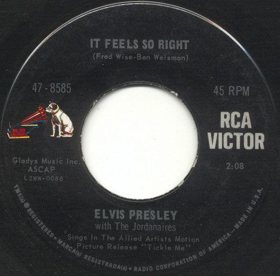 Elvis Presley - (Such An) Easy Question / It Feels So Right