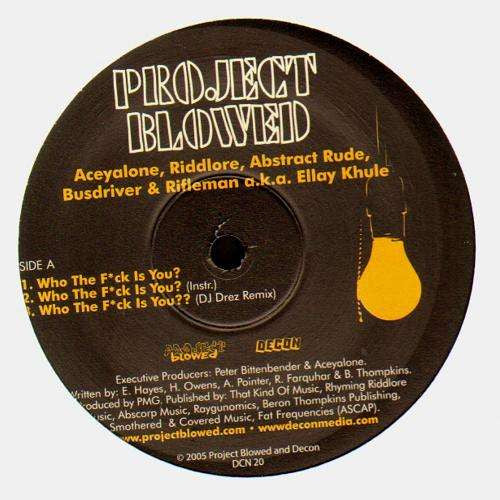Project Blowed - Who The F*ck Is You? / Live @ The Blowed