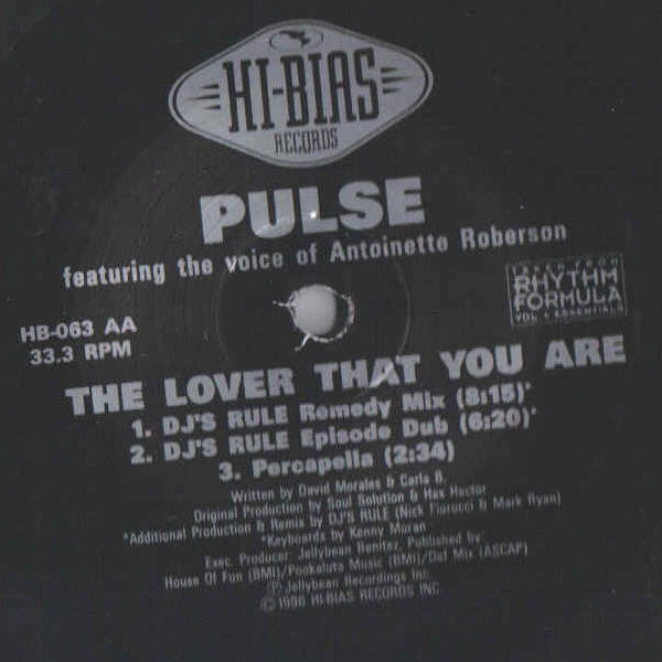 Pulse Featuring The Voice Of Antoinette Roberson - The Lover That You Are