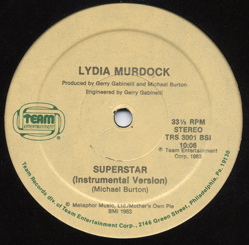 Lydia Murdock - Superstar