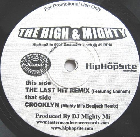 High & Mighty, The / Crooklyn Dodgers - The Last Hit (Remix) / Crooklyn (Remix)