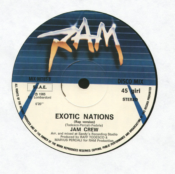 Jam Crew - Exotic Nations