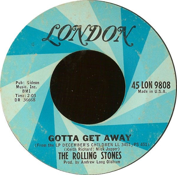 Rolling Stones, The - As Tears Go By / Gotta Get Away