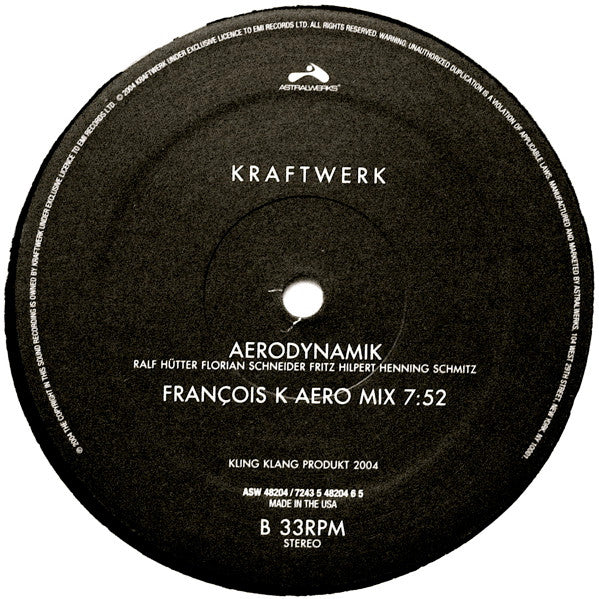 Kraftwerk - Aerodynamik
