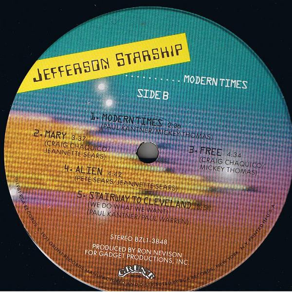 Jefferson Starship - Modern Times