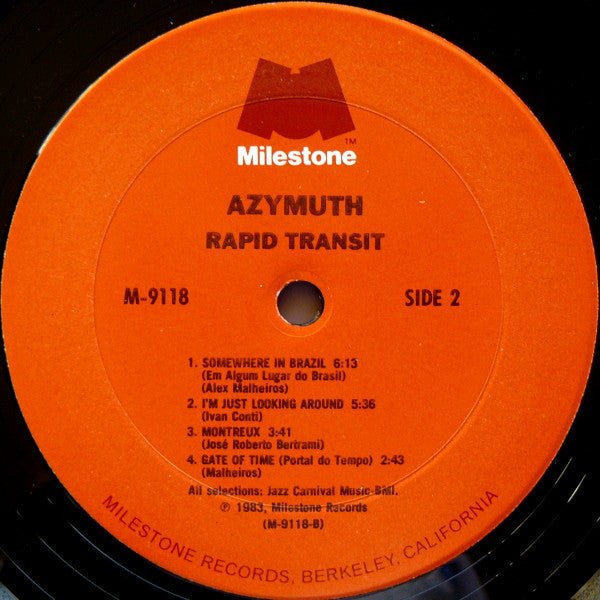 Azymuth - Rapid Transit
