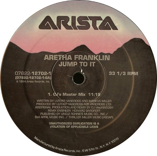 Aretha Franklin - Jump To It / Willing To Forgive