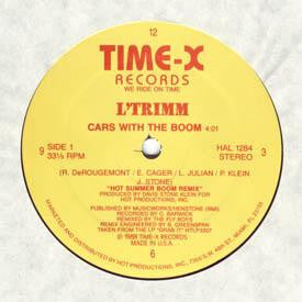 L'Trimm - Cars With The Boom