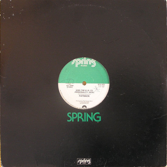 You're My Candy Sweet / King Tim III (Personality Jock)