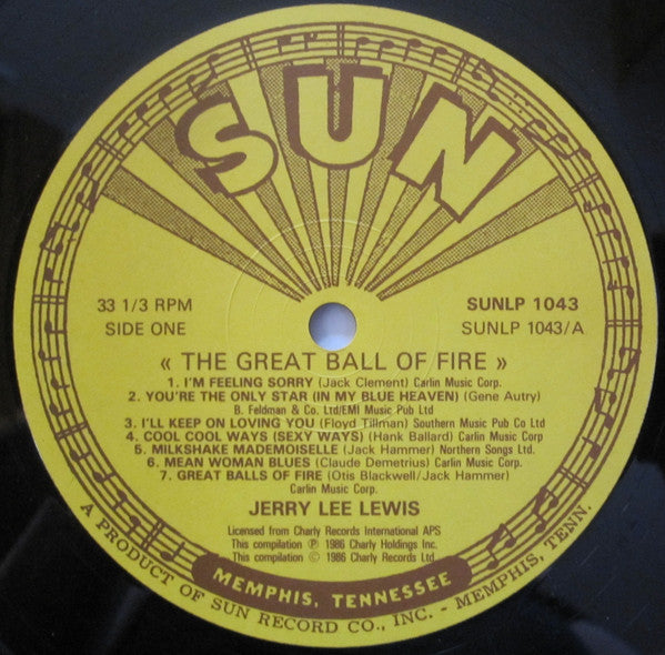 Jerry Lee Lewis - The Great Ball Of Fire