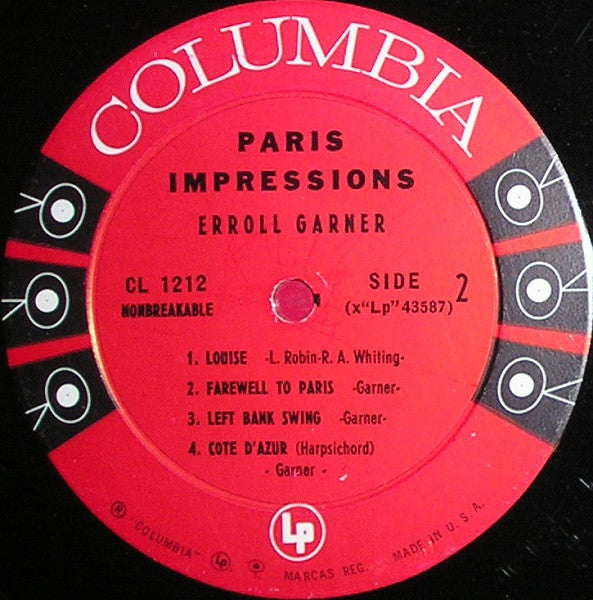 Erroll Garner - Paris Impressions - Vol. 1