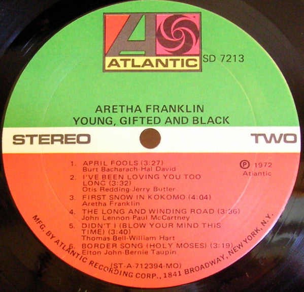Aretha Franklin - Young, Gifted And Black