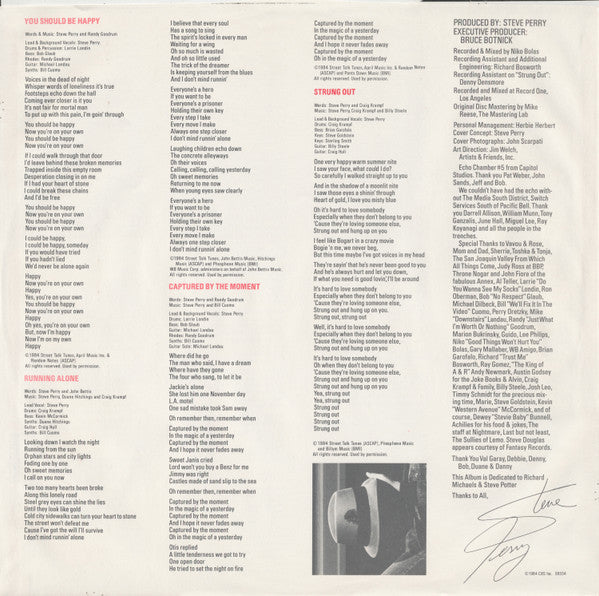 Steve Perry - Street Talk