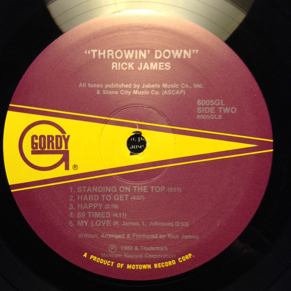 Rick James - Throwin' Down