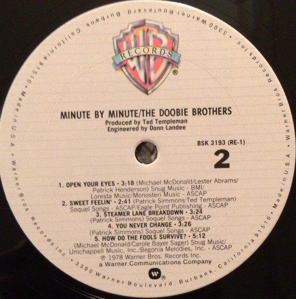 Doobie Brothers, The - Minute By Minute
