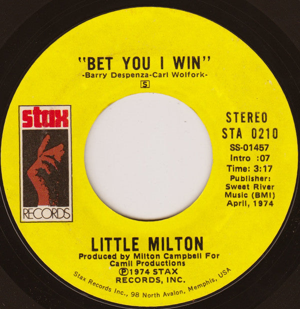 Little Milton - Behind Closed Doors / Bet You I Win