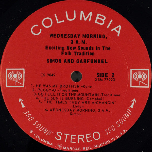Simon & Garfunkel - Wednesday Morning, 3 A.M.