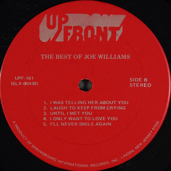 Joe Williams - The Best Of