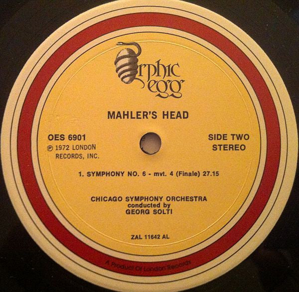 Gustav Mahler - Mahler's Head