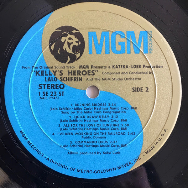 Lalo Schifrin - Kelly's Heroes - Music From The Original Sound Track