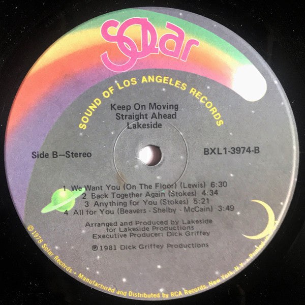 Lakeside - Keep On Moving Straight Ahead