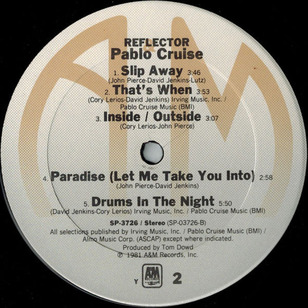 Pablo Cruise - Reflector