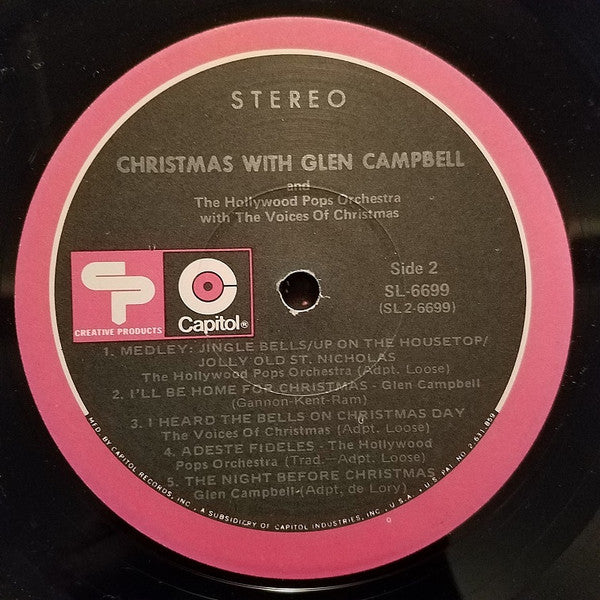 Glen Campbell And Hollywood Pops Orchestra With Voices Of Christmas, The - Christmas With Glen Campbell