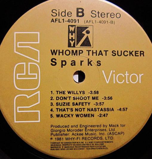Sparks - Whomp That Sucker