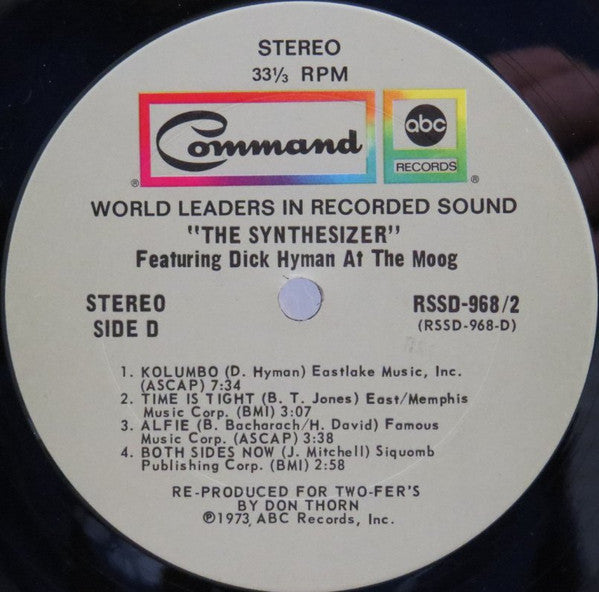 Dick Hyman - The Synthesizer
