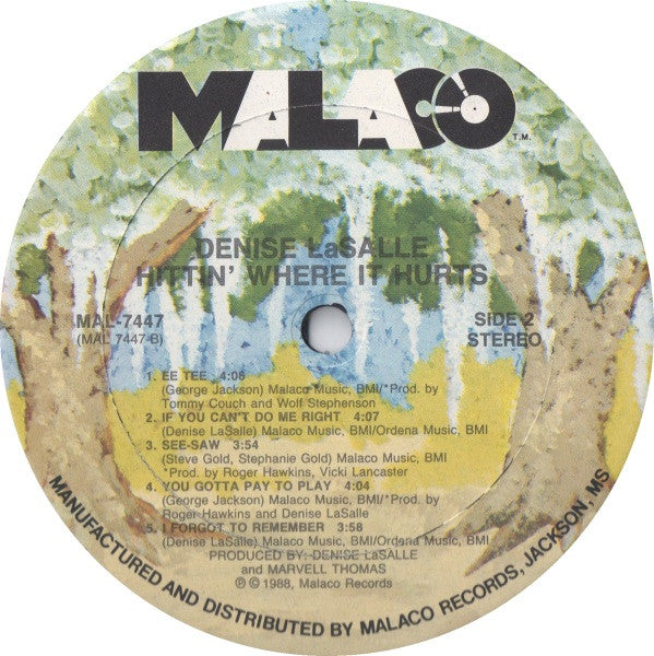 Denise LaSalle - Hittin Where It Hurts