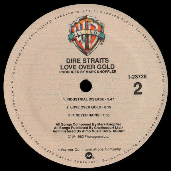 Dire Straits - Love Over Gold
