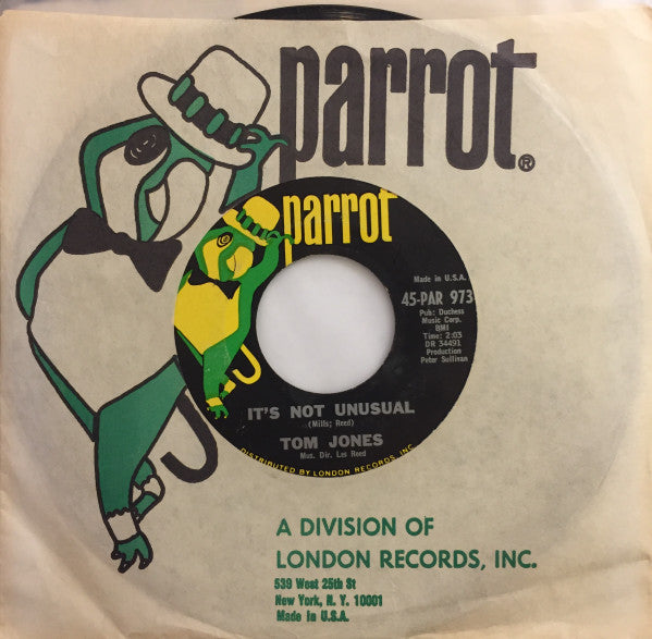 Tom Jones - It's Not Unusual