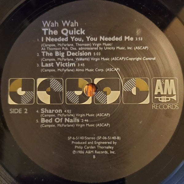Quick, The - Wah Wah