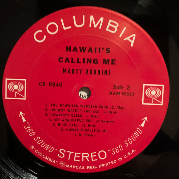 Marty Robbins - Hawaii's Calling Me