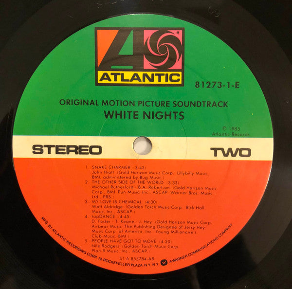 Various - White Nights: Original Motion Picture Soundtrack