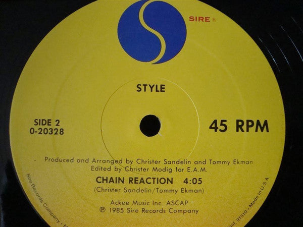 Style - Telephone / Chain Reaction