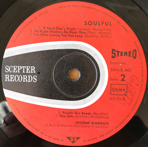 Dionne Warwick - Soulful