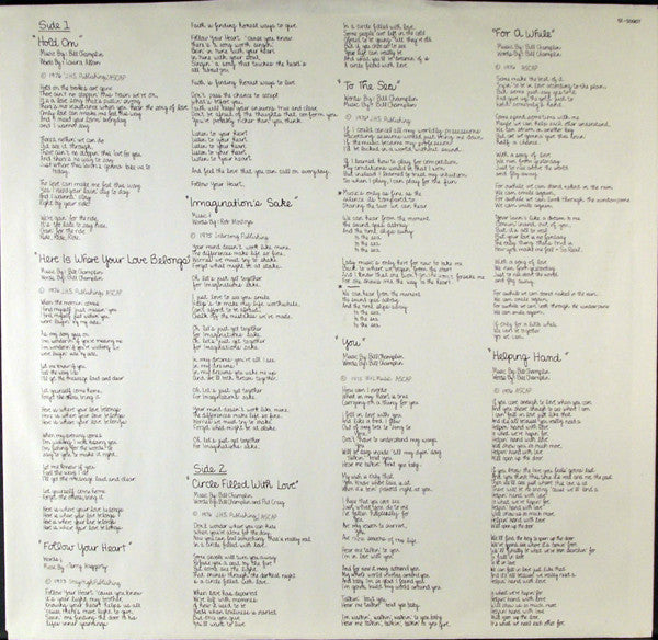 Sons Of Champlin, The - A Circle Filled With Love
